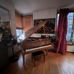 Canal-View Loft with Grand Piano & Courtyard | Paris Event Venue