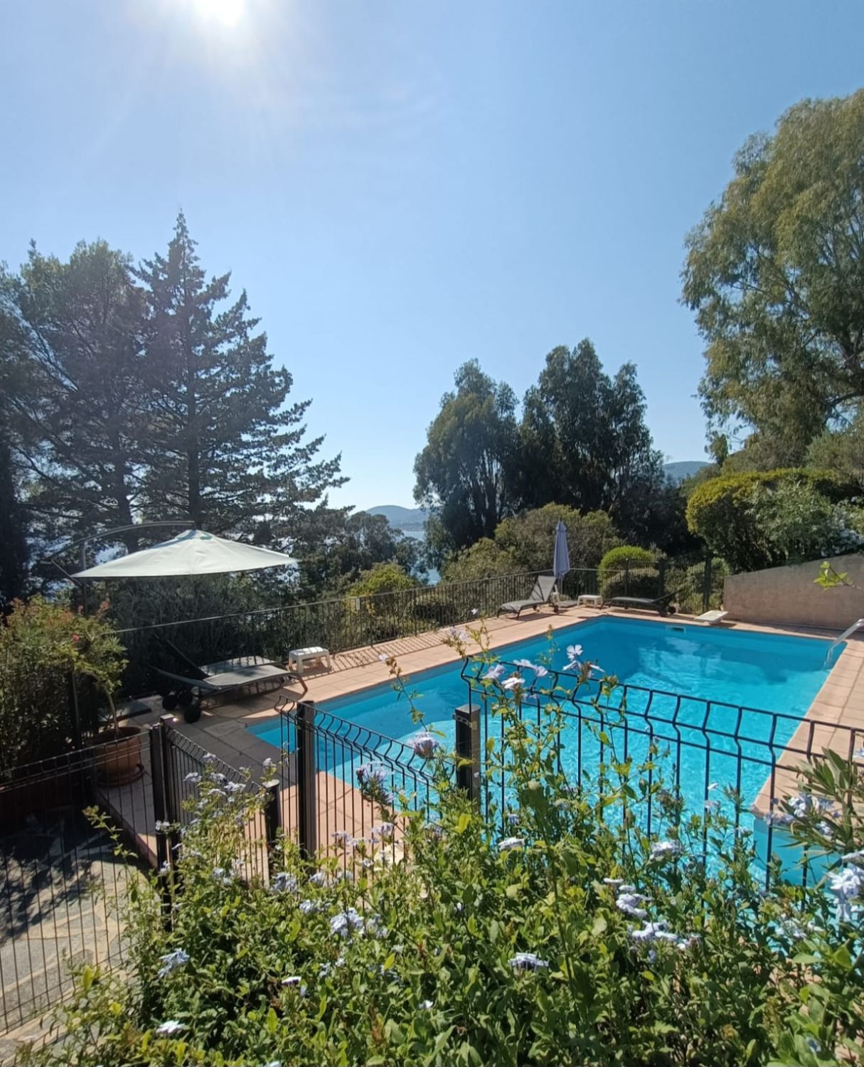 Villa avec vue mer et accès direct plage 
