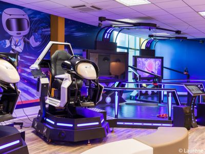 Salle de jeux en réalité virtuelle