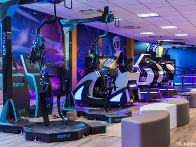 Salle de jeux en réalité virtuelle