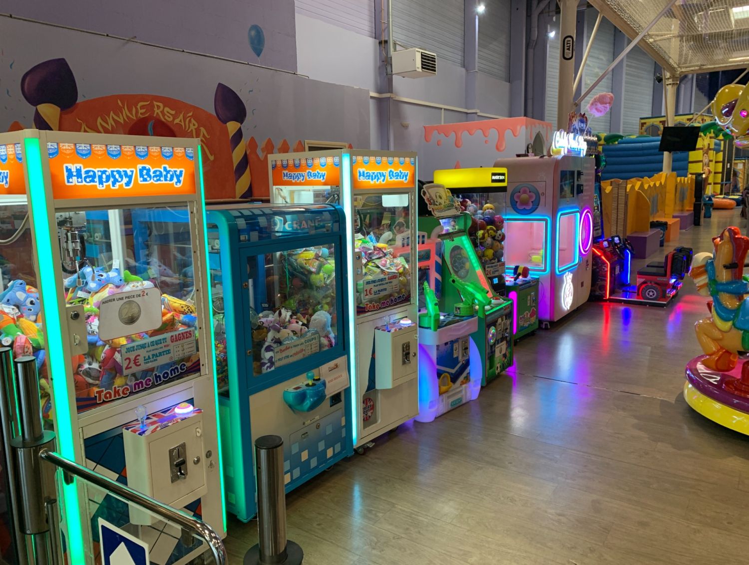 Indoor play area for children 