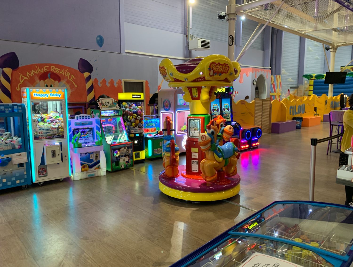Indoor play area for children 