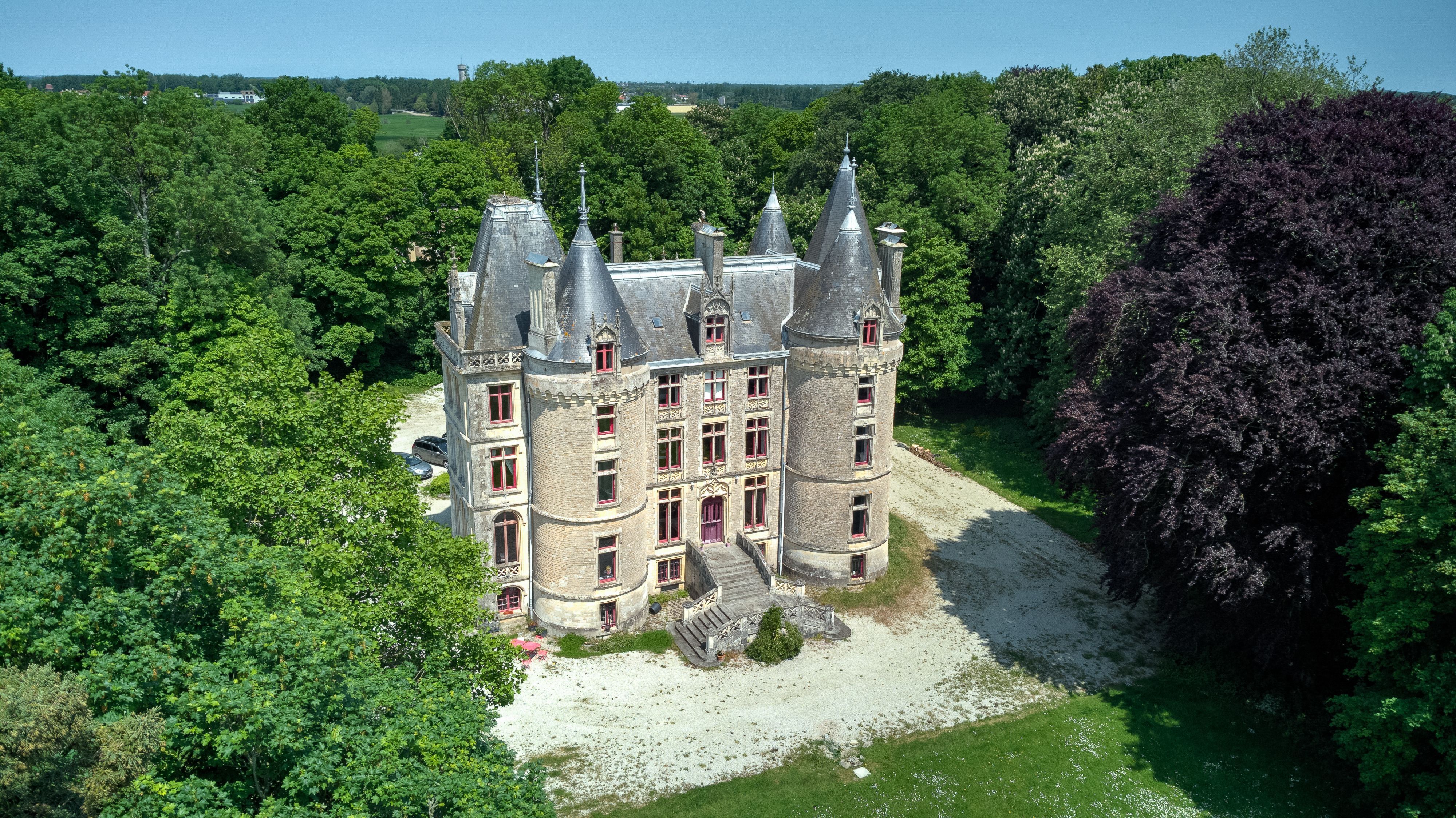 Authentic 12th century château in the heart of Normandy