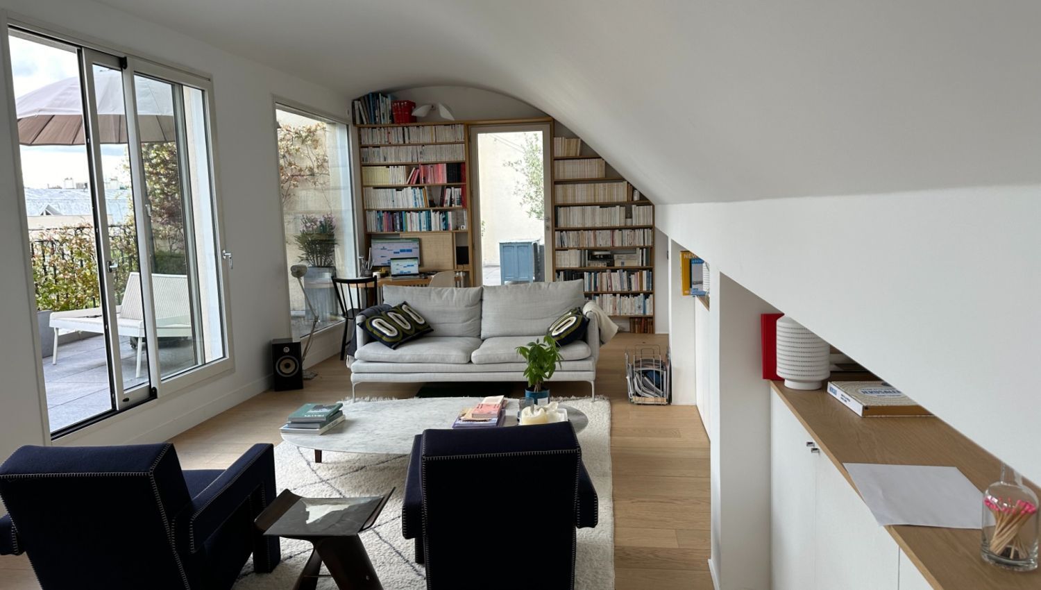 Luxury Paris Apartment with 3 Terraces & Eiffel Tower Views