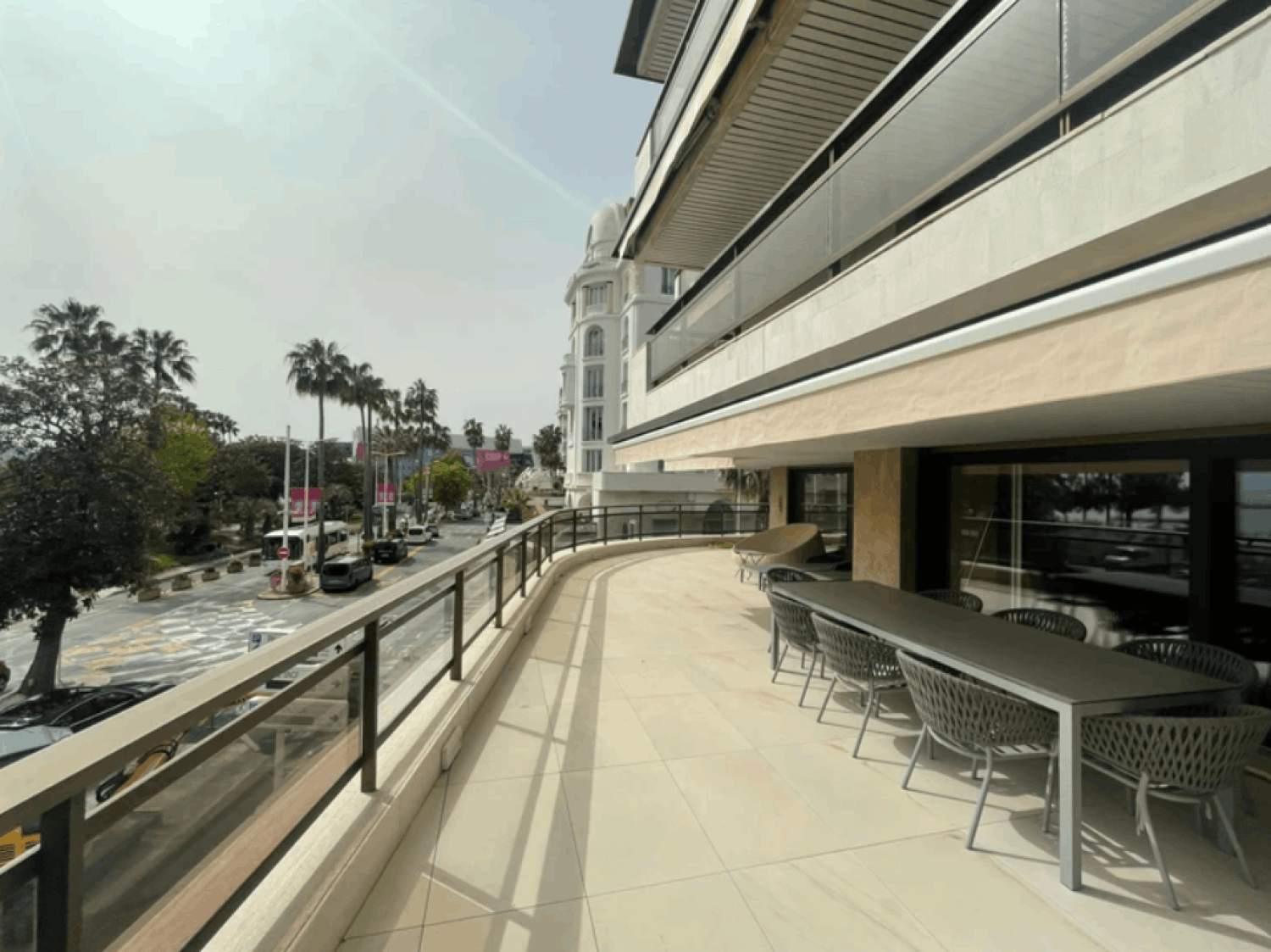 Grand appartement Gray d'Albion à Cannes avec terrasse – Pour événements