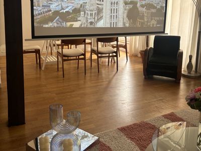 Retro-Modern Paris Apartment for Meetings & Product Launches