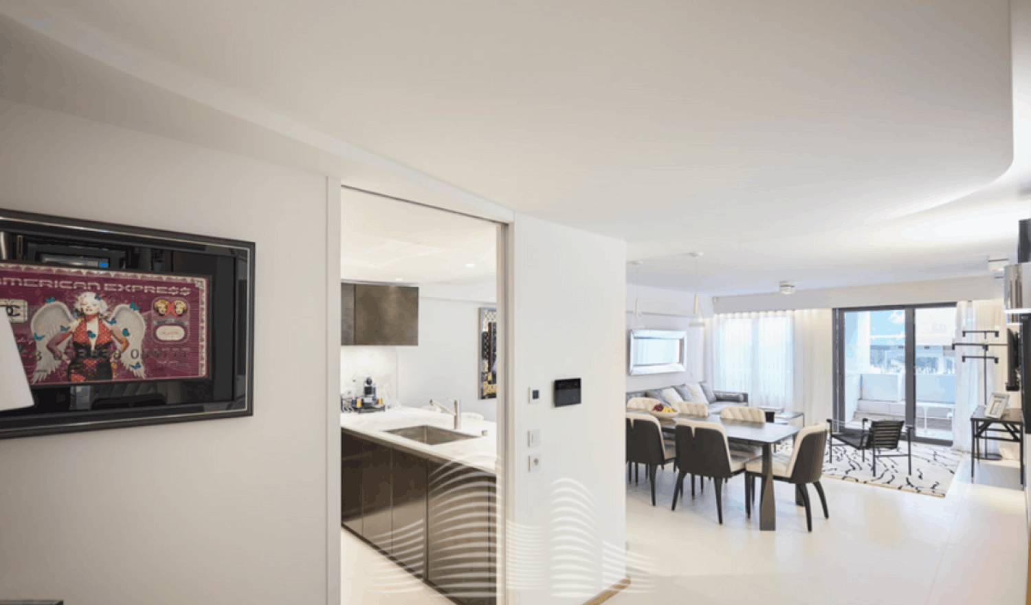 Appartement prestigieux 2 chambres à Cannes – Sur la première Croisette
