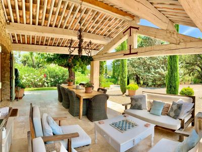 Provence Estate with Private Pools & Vineyard Views