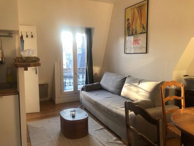 2-room apartment, quiet, bright, well soundproofed, Place d'Italie