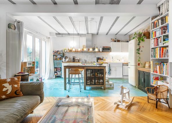 Nice quiet loft, a country feel in Paris