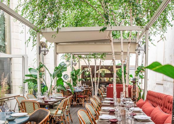 Unique restaurant in Paris 