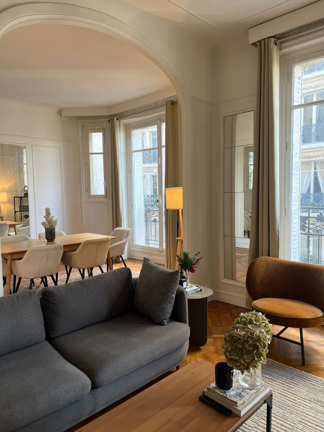 Appartement Haussmannien avec Vue sur la Tour Eiffel