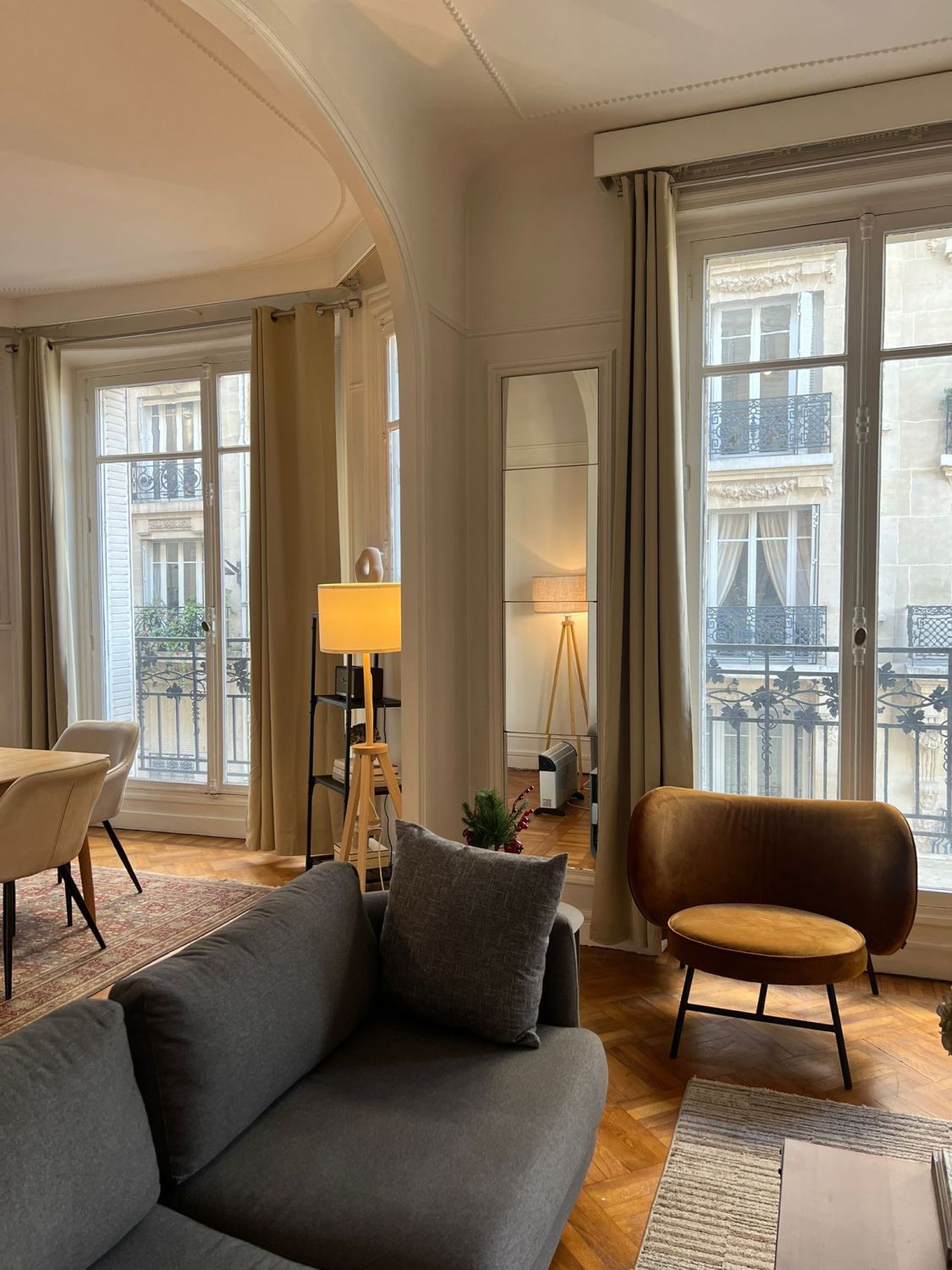 Appartement Haussmannien avec Vue sur la Tour Eiffel
