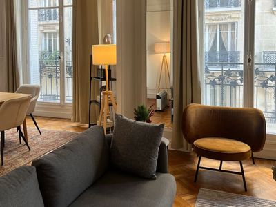Appartement Haussmannien avec Vue sur la Tour Eiffel