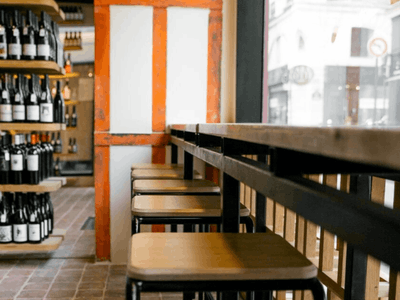 Intimate Paris Wine Bar for Events | Natural Light Venue