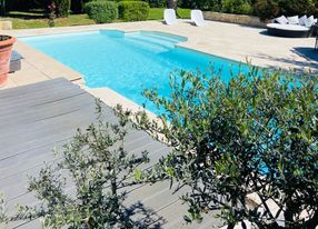 Private heated pool rental 