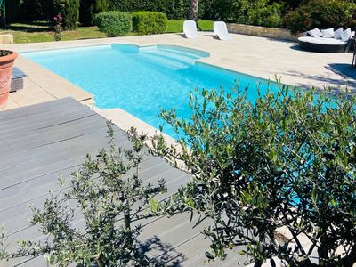Location extérieur avec piscine privée chauffée 