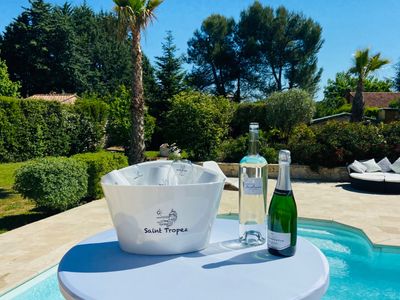 Location extérieur avec piscine privée chauffée 