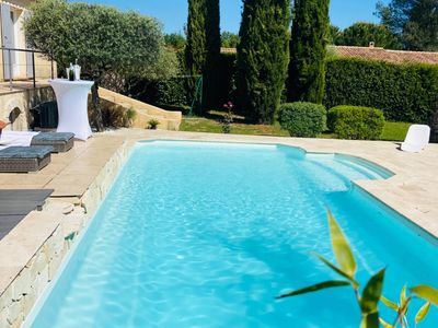 Location extérieur avec piscine privée chauffée 