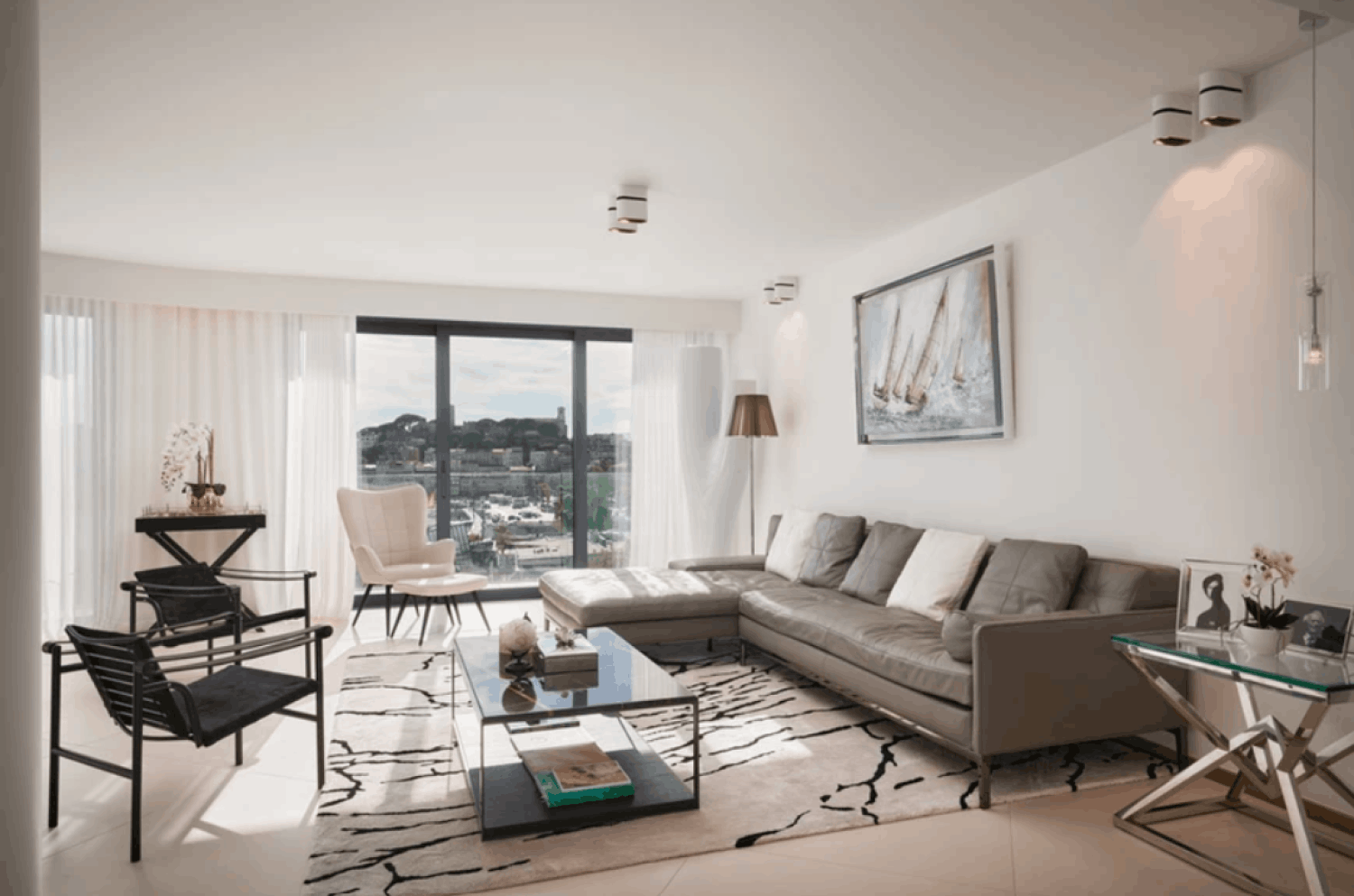 Appartement prestigieux 4 chambres à Cannes – Terrasse sur la première Croisette