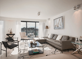 4 bedrooms apartment in 1st croisette building