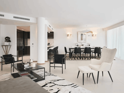 Appartement prestigieux 4 chambres à Cannes – Terrasse sur la première Croisette