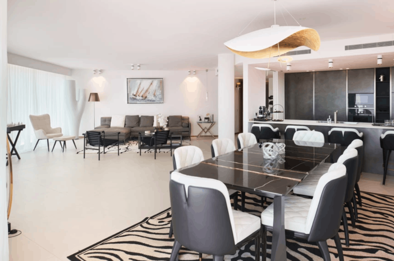 Appartement prestigieux 4 chambres à Cannes – Terrasse sur la première Croisette