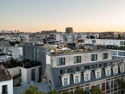 60m² rooftop with panoramic view of Boulogne-Billancourt