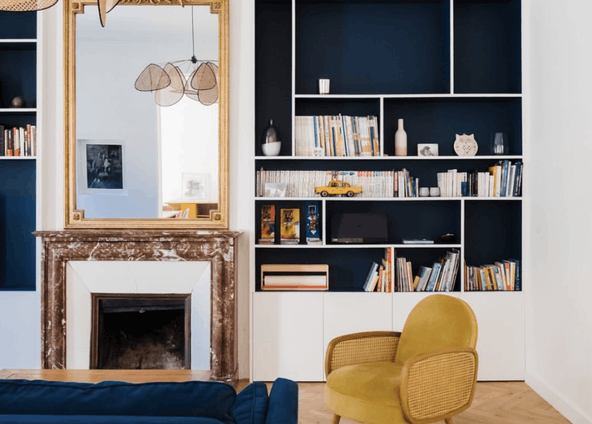 Renovated Haussmann apartment with garden