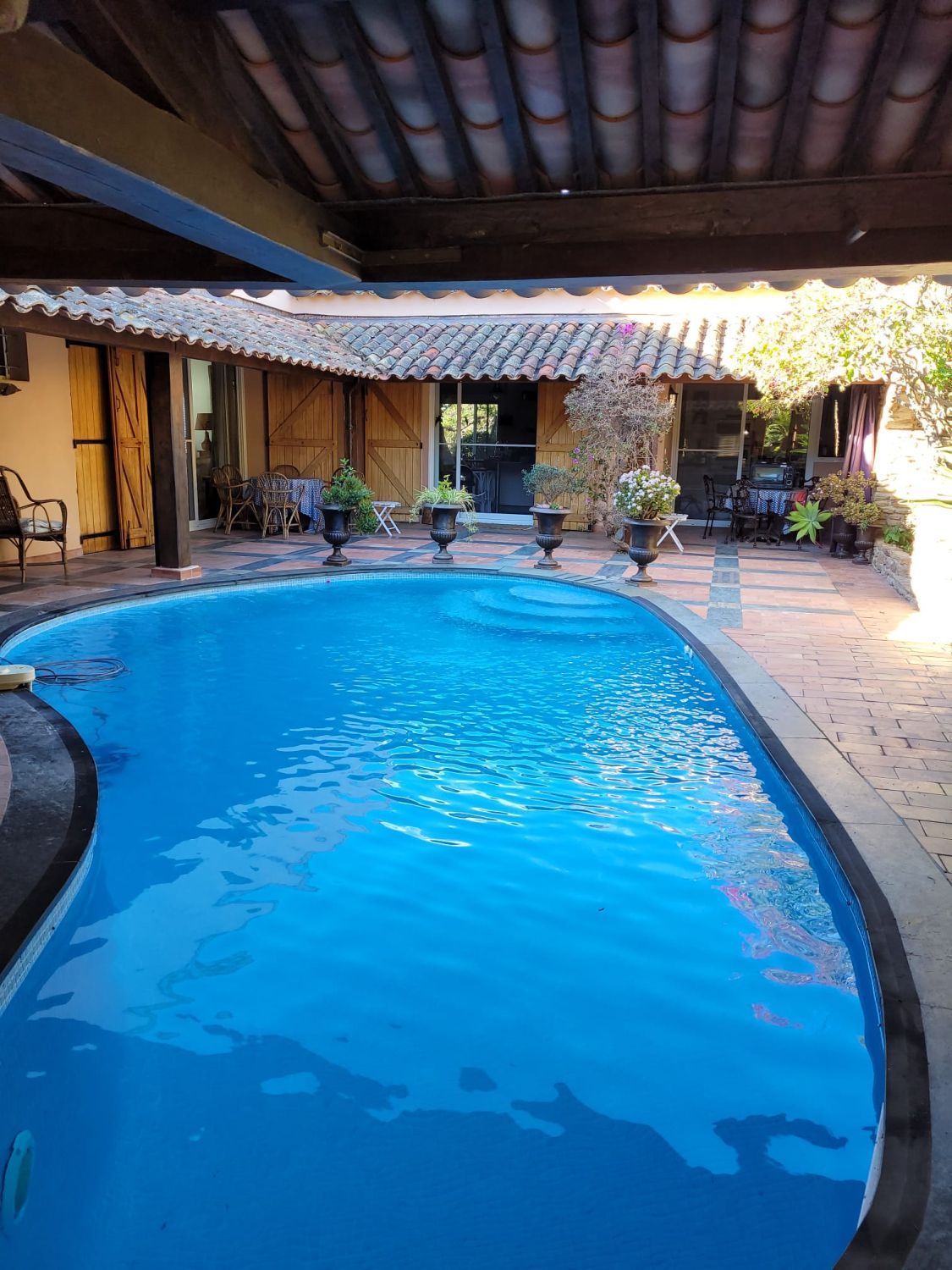 Beautiful residence with SEA VIEW and SWIMMING POOL on THE ILE DU LEVANT (400m²)  