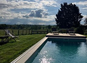 Old renovated family farm with swimming pool