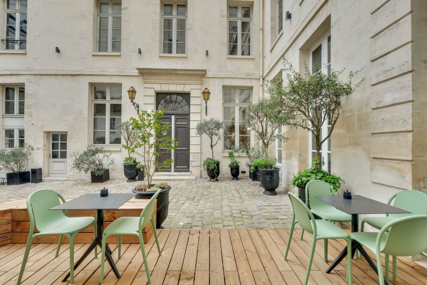 Unique Event Venue in the Heart of the Marais with Outdoor Spaces