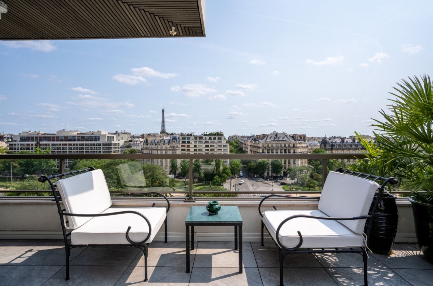Eiffel Tower Penthouse with 120m² Terrace | Private Paris Events