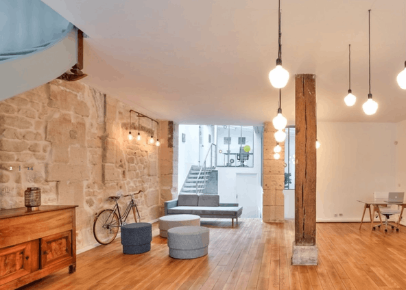 A unique and designer space in the heart of the Marais