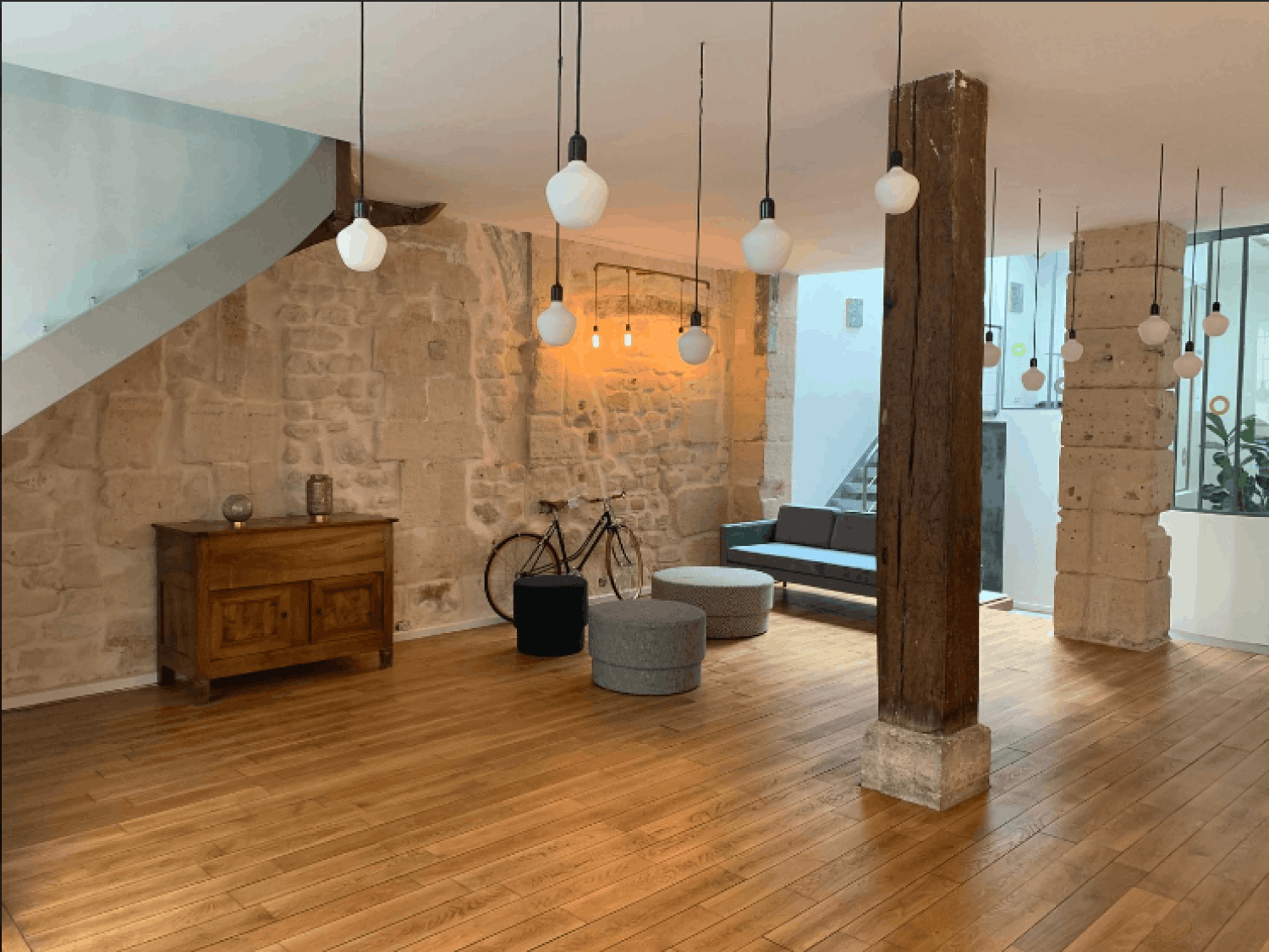 A unique and designer space in the heart of the Marais