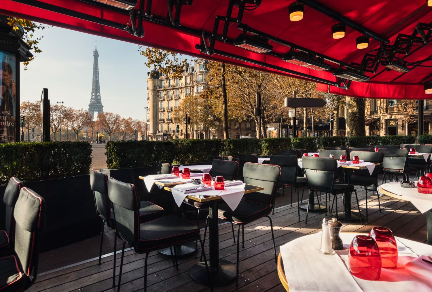 Luxury Brasserie with Eiffel Tower View in Paris | Events & Dining