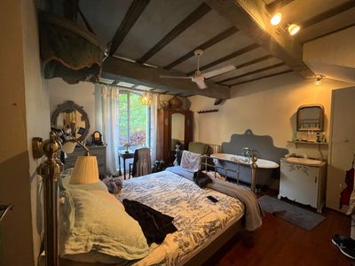 Charming French 18th century farmhouse/pigeonnier on quiet canal