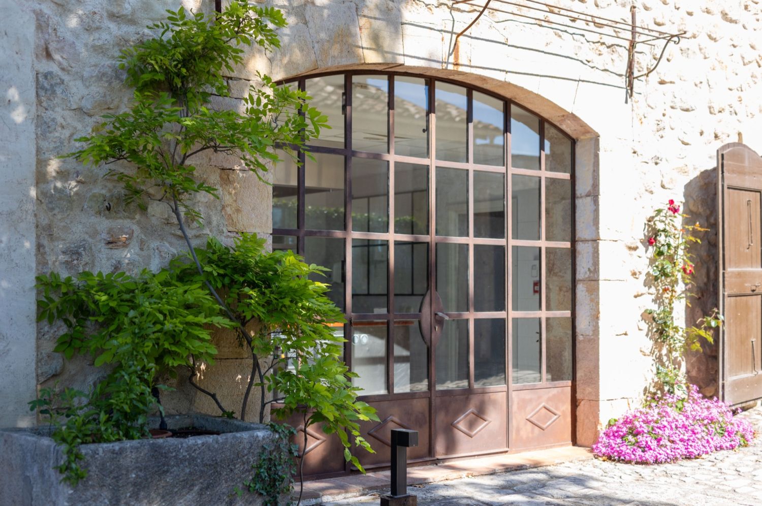 Lieu de réception dans un village provençal 