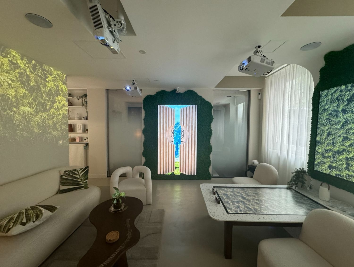 Immersive Japandi Event Space with Digital Tech in Paris