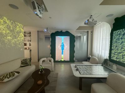 Immersive Japandi Event Space with Digital Tech in Paris