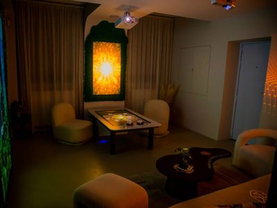 Immersive Japandi Event Space with Digital Tech in Paris