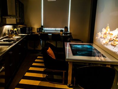 Immersive Japandi Event Space with Digital Tech in Paris