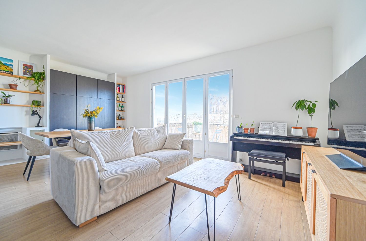 Montmartre Flat with Eiffel Tower & Sacré-Coeur Views | Event Venue Paris