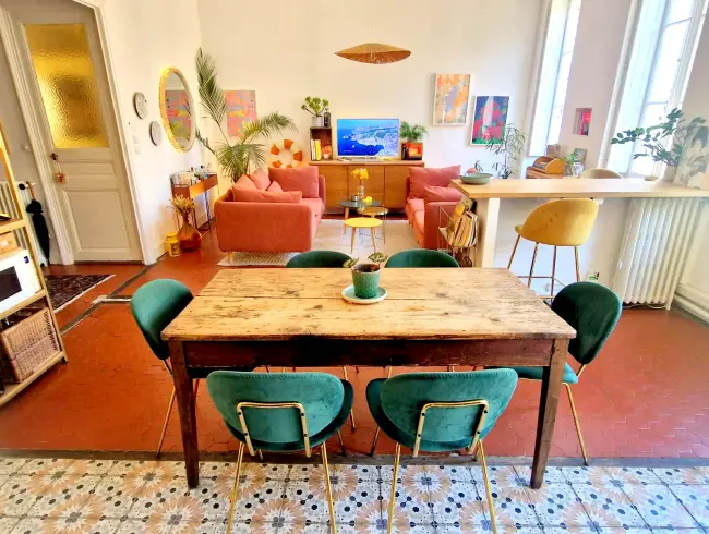 Grand appartement, idéal pour tournages et shootings photo au centre de Marseille