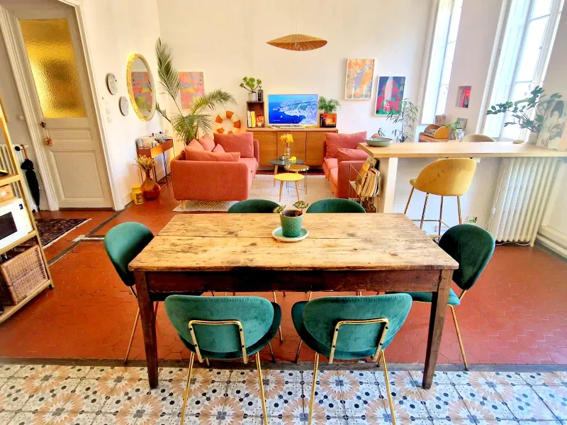 Grand appartement, idéal pour tournages et shootings photo au centre de Marseille