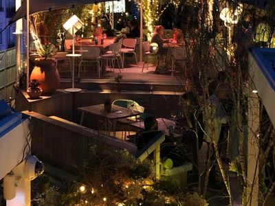 Funky rooftop overlooking the Croisette