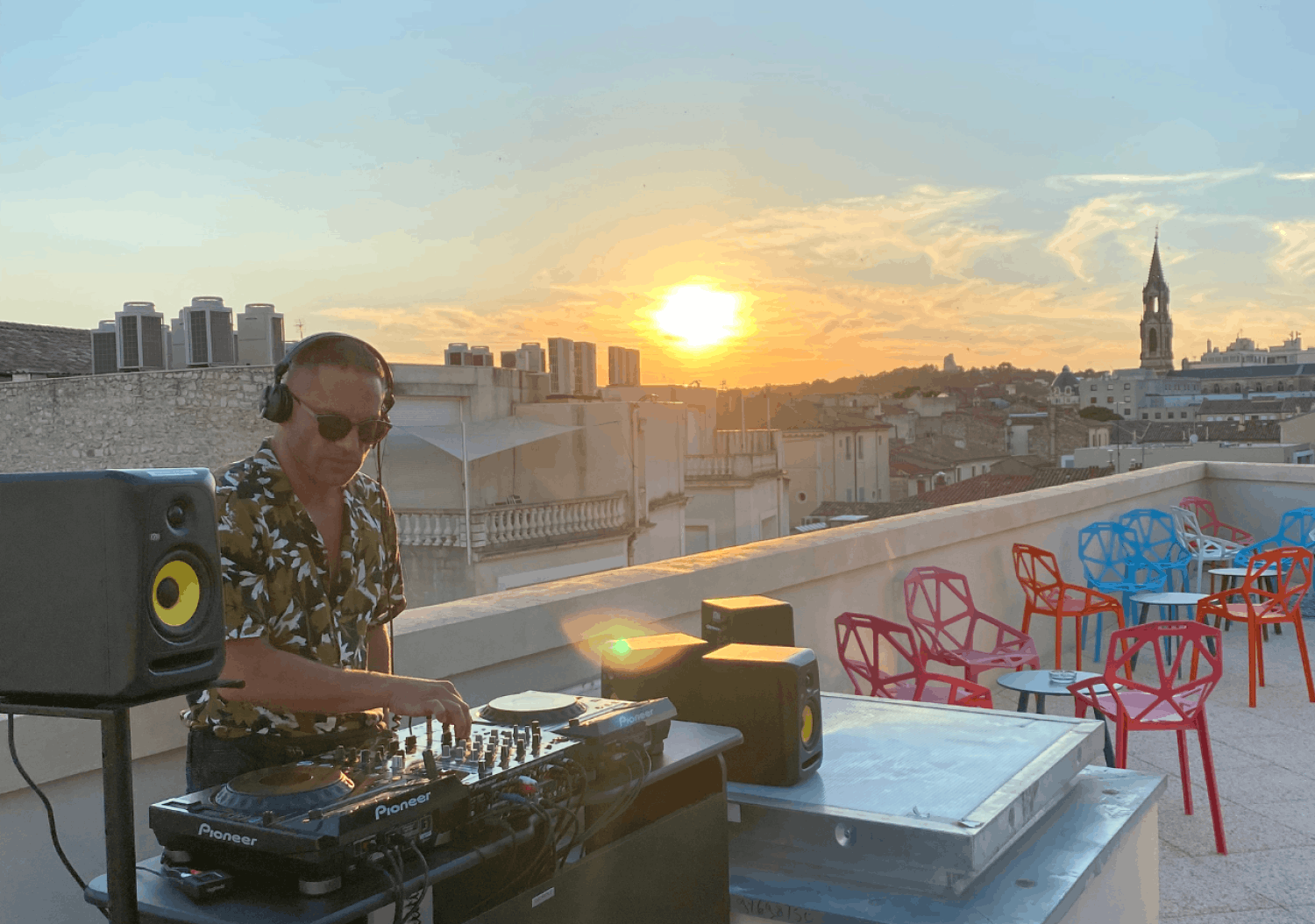 Rooftop, 90 m² avec vue sur la ville