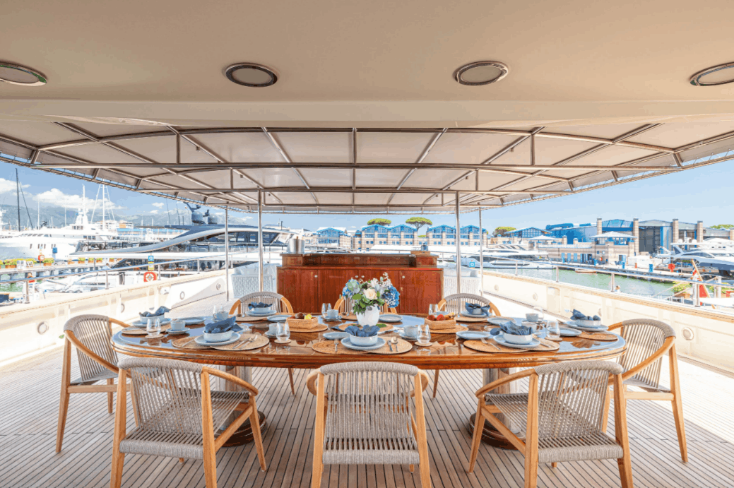 Luxury Yacht in Cannes: Mediterranean Events for 150 Guests