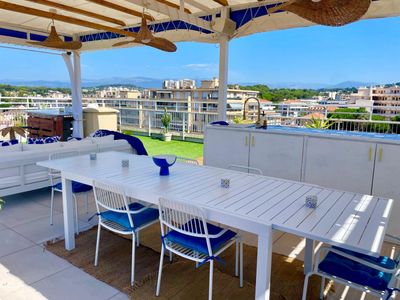 Terrasse rooftop panoramique à Cannes – Pour événements privés et dîners