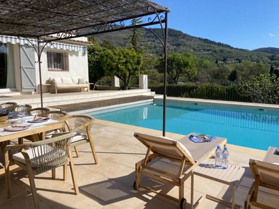 Villa élégante - Piscine chauffee et vue mer 